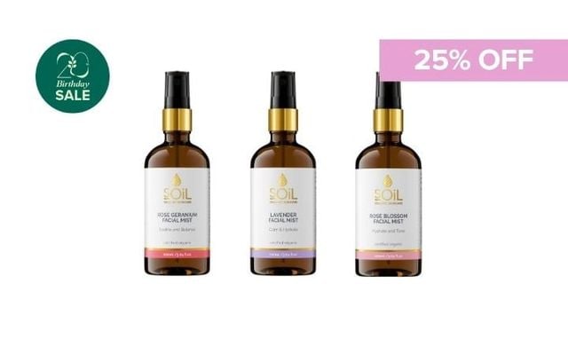 25% Off SOil Serums & Aroma Facial Mists  Cover Image